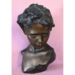 Francesco Parente - Bronze Head - Italy 1930s